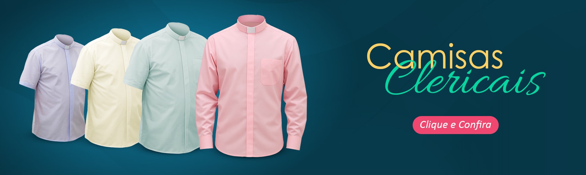 Camisas Clericais - mobile