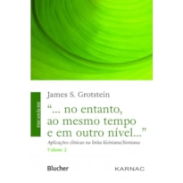 "... no entanto, ao mesmo tempo e em outro nível...": aplicações clínicas na linha kleiniana/bioniana