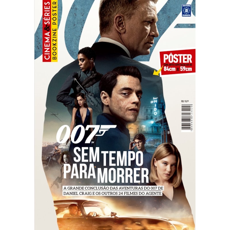 007 SEM TEMPO PARA MORRER - SUPERPÔSTER CINEMA E SÉRIES