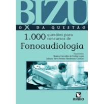 1.000 questões para concursos de fonoaudiologia