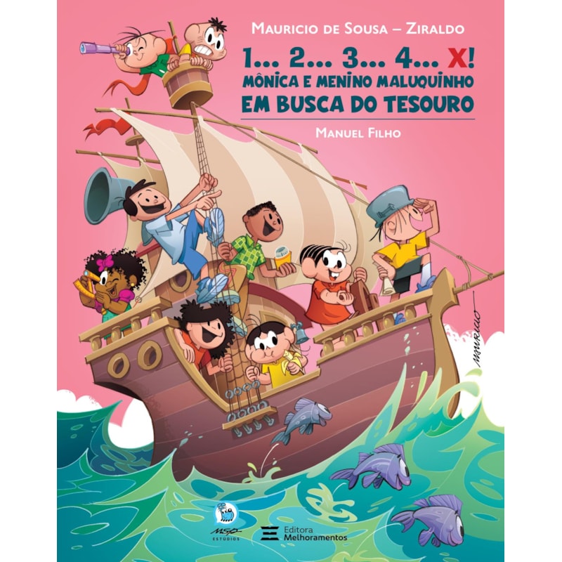 1... 2... 3... 4... X! - MÔNICA E MENINO MALUQUINHO EM BUSCA DO TESOURO