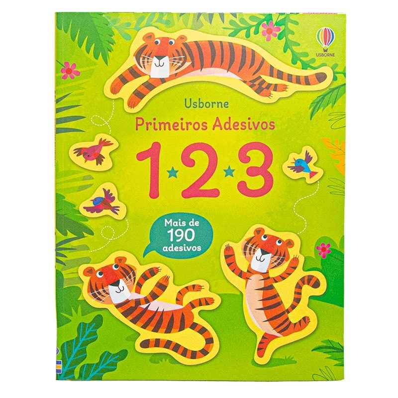 1 2 3: PRIMEIROS ADESIVOS
