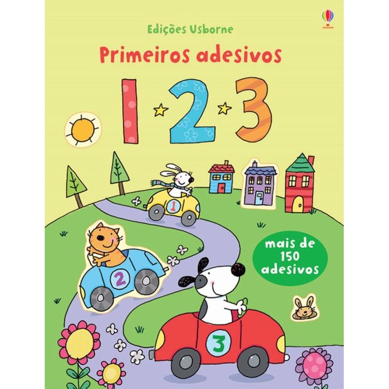 1 2 3 : PRIMEIROS ADESIVOS