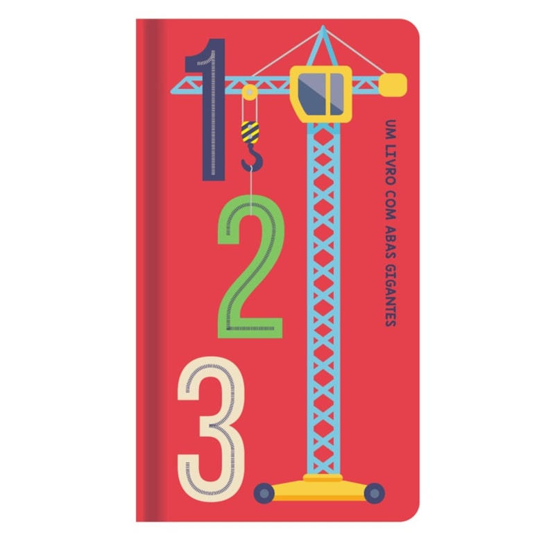 1 2 3: Um livro com abas gigantes