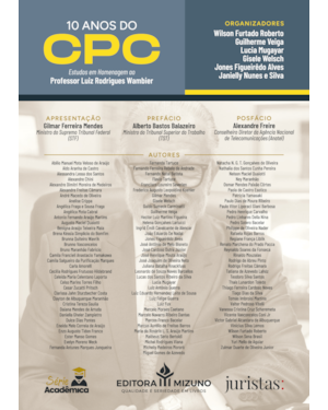 10 anos do código de processo civil - CPC/2015: estudos em homenagem ao professor Luiz Rodrigues Wambier