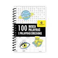 100 BUSCA PALAVRAS E PALAVRAS CRUZADAS - VOLUME 1, COM JOGOS INÉDITOS