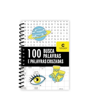 100 BUSCA PALAVRAS E PALAVRAS CRUZADAS - VOLUME 1, COM JOGOS INÉDITOS