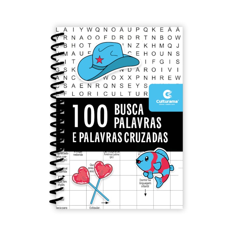 100 BUSCA PALAVRAS E PALAVRAS CRUZADAS - VOLUME 2, NOVOS DESAFIOS