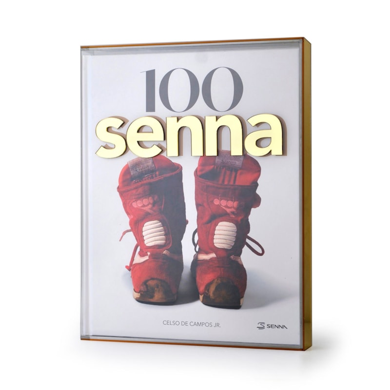 100 SENNA - EDIÇÃO DE LUXO: CAPA BOTA