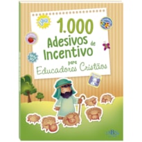 1000 ADESIVOS DE INCENTIVO P/ EDUC. CRISTÃOS