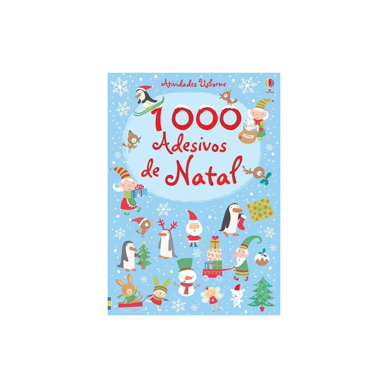 1000 ADESIVOS DE NATAL