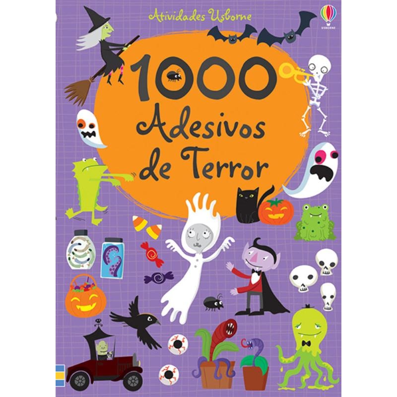 1000 ADESIVOS DE TERROR
