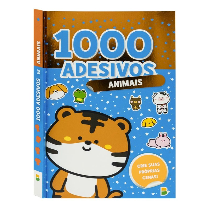 1000 ADESIVOS INCRÍVEIS: ANIMAIS