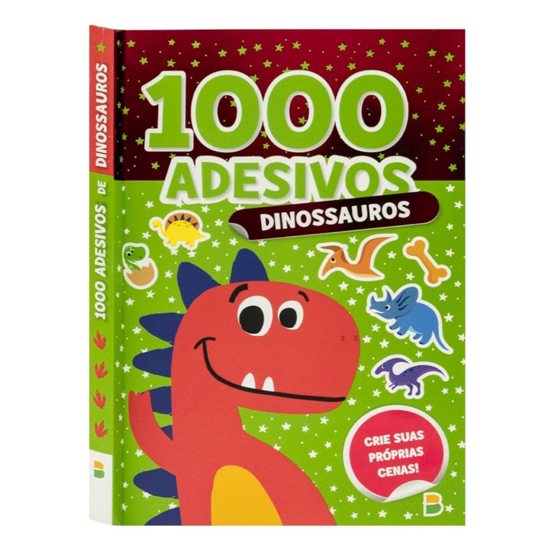 1000 ADESIVOS INCRÍVEIS: DINOSSAUROS