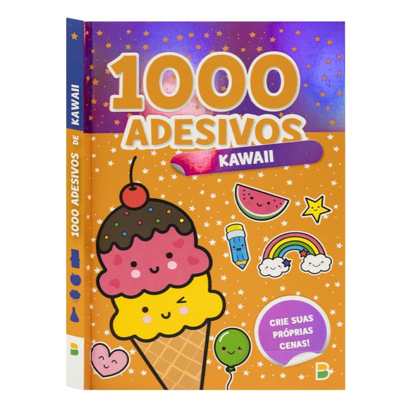 1000 ADESIVOS INCRÍVEIS: KAWAII