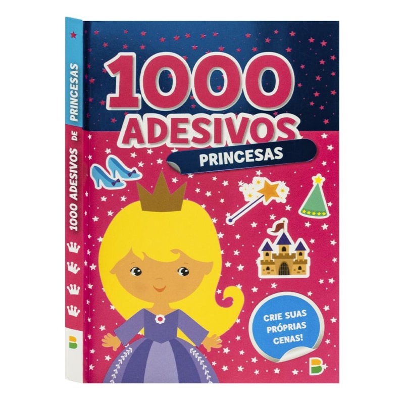 1000 ADESIVOS INCRÍVEIS: PRINCESAS