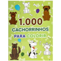 1000 CACHORRINHOS PARA COLORIR