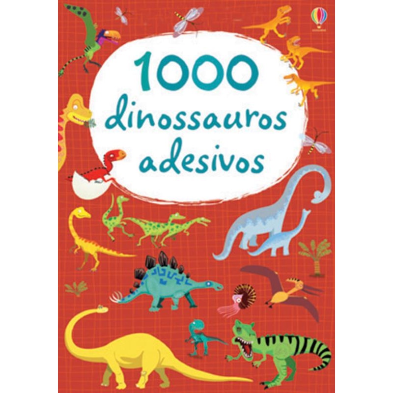 1000 DINOSSAUROS ADESIVOS