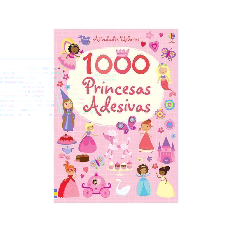 1000 PRINCESAS ADESIVAS