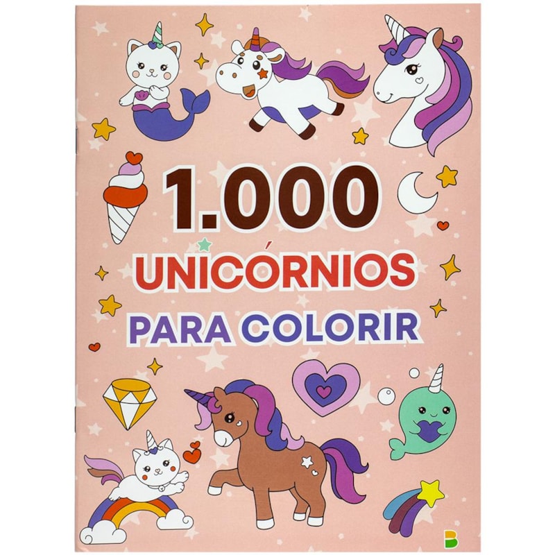 1000 UNICÓRNIOS PARA COLORIR