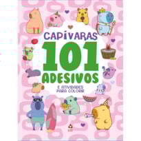 101 ADESIVOS ATIVIDADES E DESENHOS PARA COLORIR CAPIVARAS