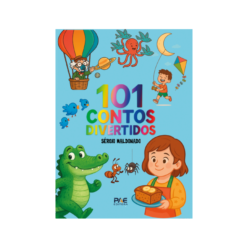 101 Contos divertidos - capa azul