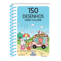 150 desenhos para colorir: comfy days