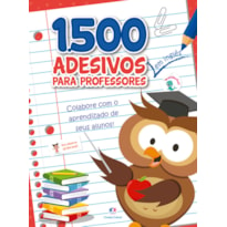 1500 ADESIVOS - COLABORE COM O APRENDIZADO DE SEUS ALUNOS INGLÊS