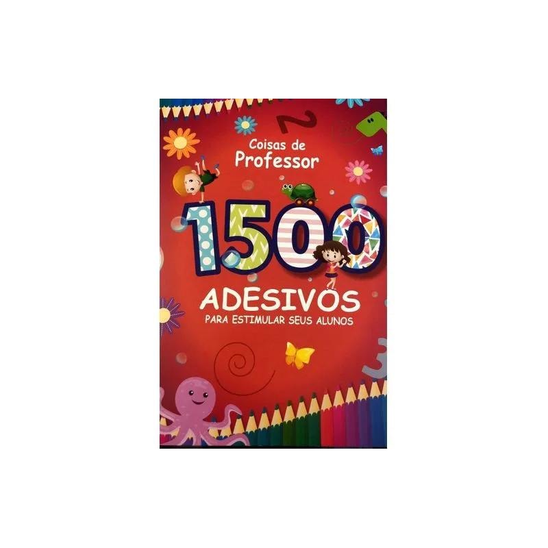 1500 adesivos para estimular os alunos