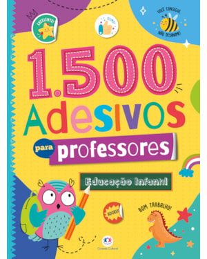 1500 adesivos para professores - Educação infantil