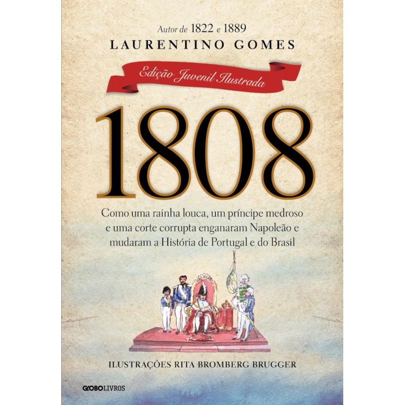 1808: EDIÇÃO JUVENIL ILUSTRADA