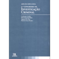 2.º congresso de investigação criminal
