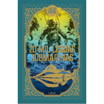 20 MIL LÉGUAS SUBMARINAS - JÚLIO VERNE - CAPA DURA