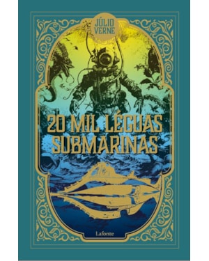 20 MIL LÉGUAS SUBMARINAS - JÚLIO VERNE - CAPA DURA