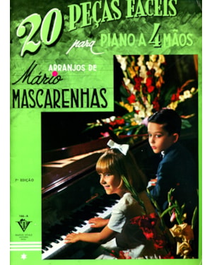 20 PEÇAS FÁCEIS PARA PIANO A QUATRO MÃOS