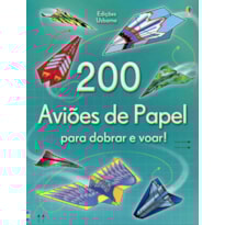 200 AVIÕES DE PAPEL PARA DOBRAR E VOAR!