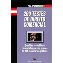 200 TESTES DE DIREITO COMERCIAL - 1ª