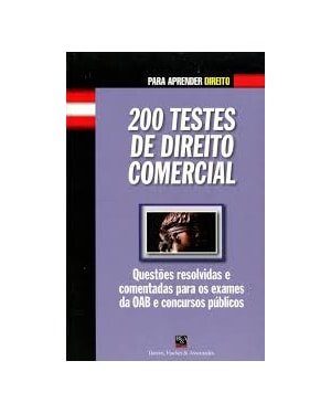 200 TESTES DE DIREITO COMERCIAL - 1ª