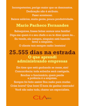 25.555 DIAS NA ESTRADA: O QUE APRENDI ADMINISTRANDO EMPRESAS