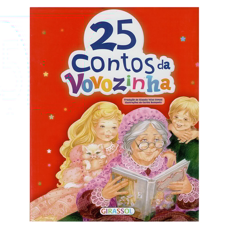 25 CONTOS DA VOVOZINHA - CAPA VERMELHA