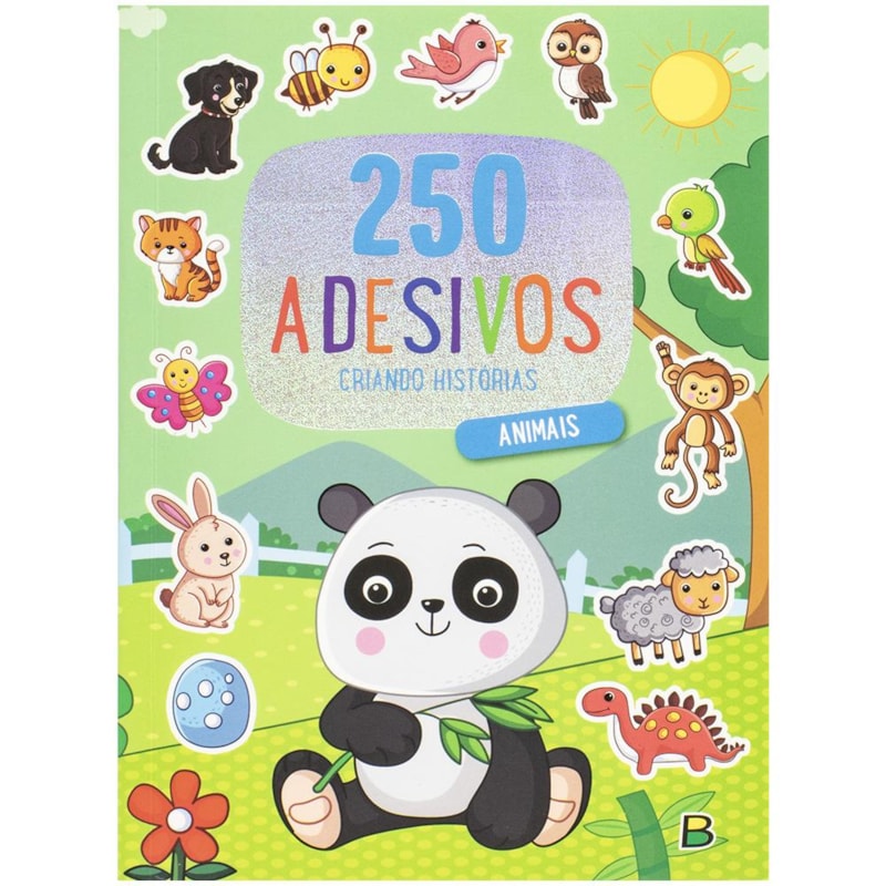 250 ADESIVOS - CRIANDO HISTÓRIAS: ANIMAIS