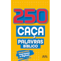 250 CAÇA-PALAVRAS BÍBLICO