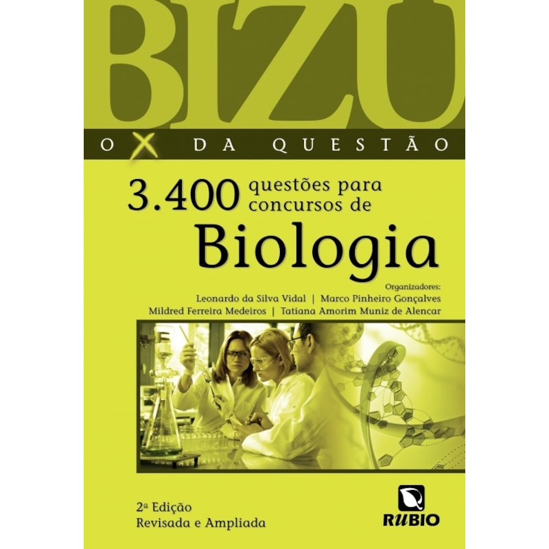 3.400 questões para concursos de biologia
