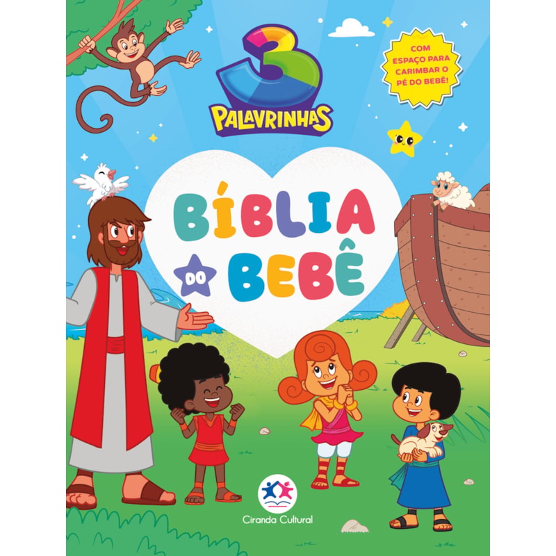 3 PALAVRINHAS - BÍBLIA DO BEBÊ