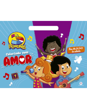 3 PALAVRINHAS - COLORINDO COM AMOR