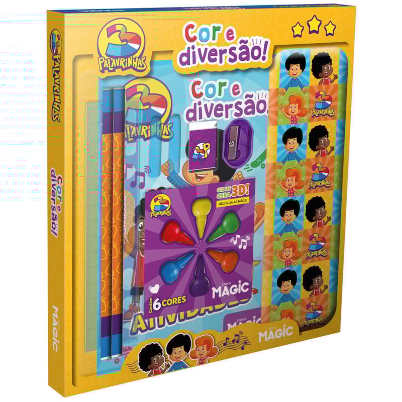 3 PALAVRINHAS - COR E DIVERSÃO