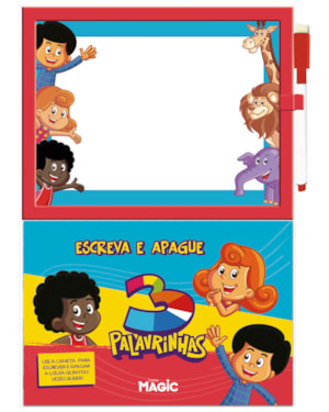 3 PALAVRINHAS - ESCREVA E APAGUE