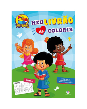 3 PALAVRINHAS - MEU LIVRÃO DE COLORIR