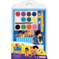 3 PALAVRINHAS - MINIKIT COM AQUARELA