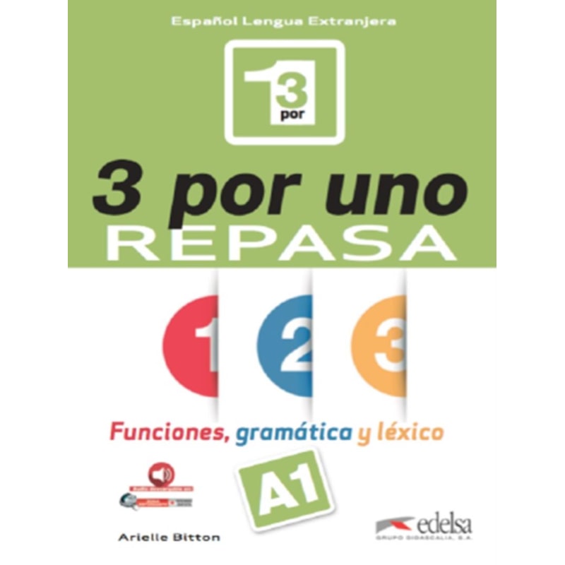 3 POR UNO A1 - LIBRO + AUDIO DESCARGABLE